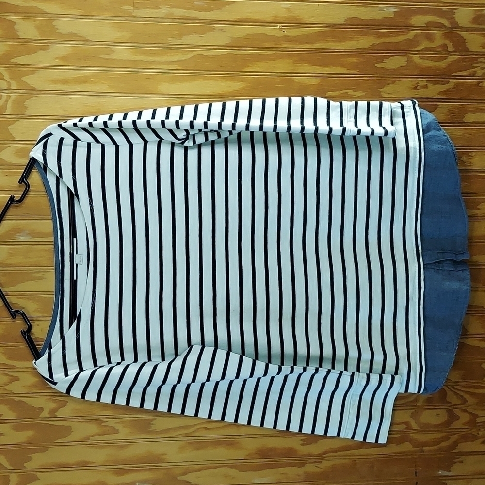 Loft striped blouse